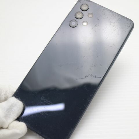 Galaxy A32 5G SCG08 オーサムブラック au 中古 白ロム【良品中古】保証付き 赤ロム保証(サムネイル3枚目)