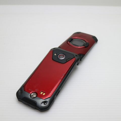 TORQUE X01 KYF33 レッド au 中古 ガラケー KYOCERA 白ロム【良品中古】保証付き 赤ロム保証(サムネイル2枚目)
