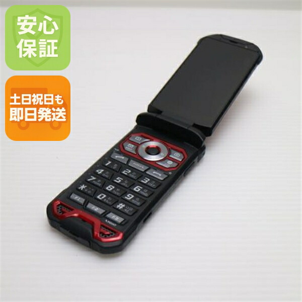 TORQUE X01 KYF33 レッド au 中古 ガラケー KYOCERA 白ロム【良品中古】保証付き 赤ロム保証
