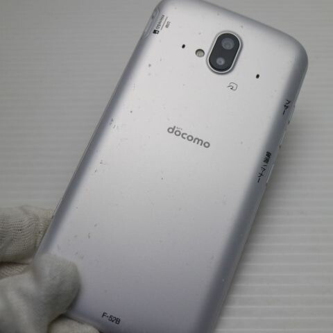 らくらくスマートフォン F-52B ホワイト docomo 中古 スマホ 白ロム【美品】保証付き 赤ロム保証(サムネイル3枚目)