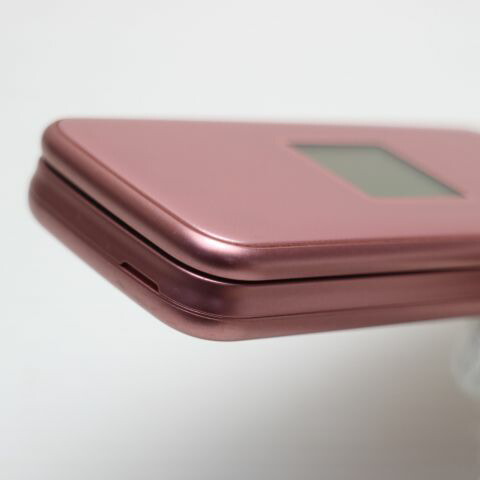 らくらくホン F-02J ピンク docomo 中古 ガラケー 富士通 白ロム【美品】保証付き 赤ロム保証(サムネイル3枚目)