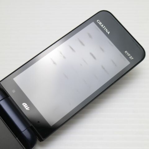 GRATINA かんたんケータイ KYF37 ブラック au 中古 GRATINA かんたんケータイ 白ロム ガラケー KYOCERA【良品中古】保証付き 赤ロム保証(サムネイル3枚目)