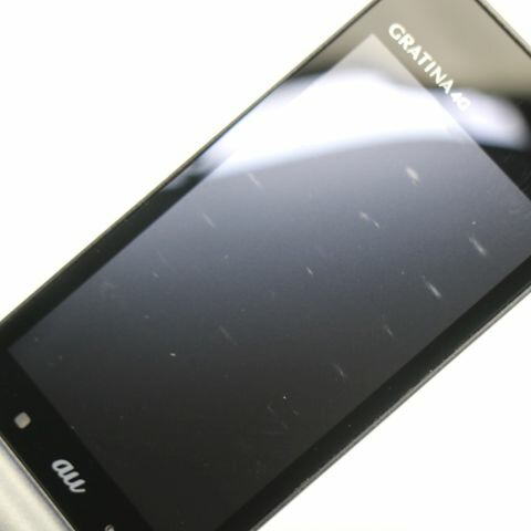 GRATINA 4G KYF31 ブラック au 中古 ガラケー KYOCERA 白ロム【良品中古】保証付き 赤ロム保証(サムネイル2枚目)