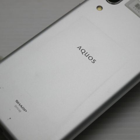 AQUOS sense3 basic SHV48 シルバー au 中古 スマホ 白ロム【良品中古】保証付き 赤ロム保証(サムネイル2枚目)