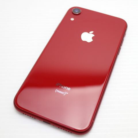 iPhone XR 64GB レッド RED SIMフリー 中古 白ロム Apple【超美品】保証付き 赤ロム保証(サムネイル2枚目)