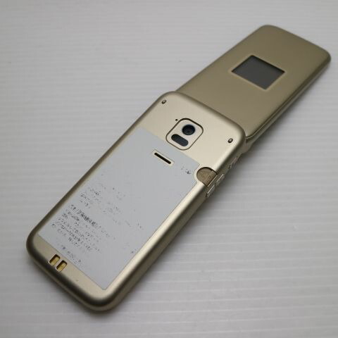 らくらくホン F-02J ゴールド docomo 中古 ガラケー 富士通 白ロム【超美品】保証付き 赤ロム保証(サムネイル2枚目)