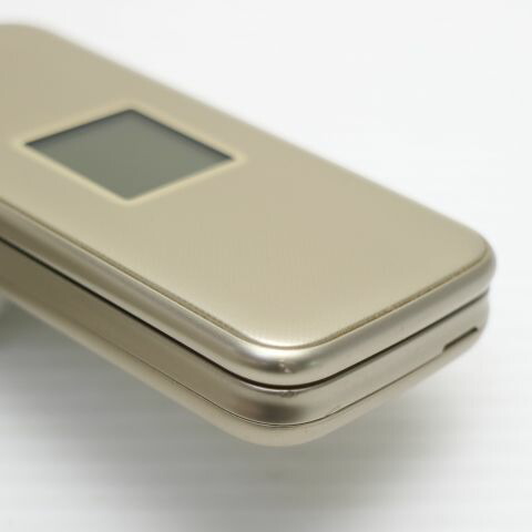 らくらくホン F-02J ゴールド docomo 中古 ガラケー 富士通 白ロム【超美品】保証付き 赤ロム保証(サムネイル3枚目)