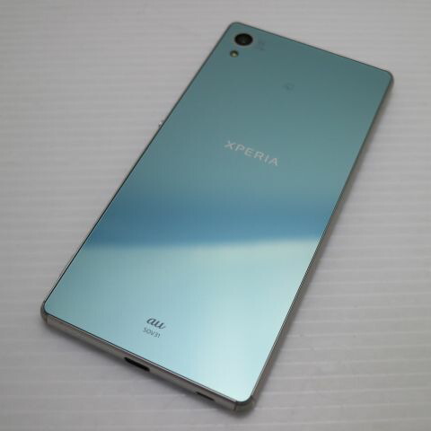 Xperia Z4 SOV31 グリーン au 中古 アクア スマホ SONY 白ロム【新品同様】保証付き 赤ロム保証(サムネイル2枚目)