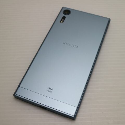 Xperia XZs SOV35 ブルー au 中古 スマホ SONY 白ロム【超美品】保証付き 赤ロム保証(サムネイル2枚目)