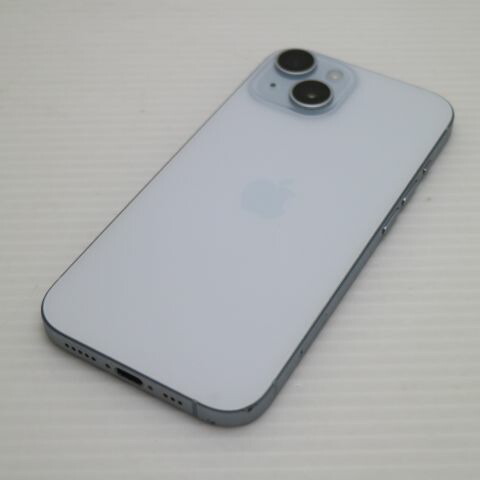 iPhone 15 128GB ブルー SIMフリー 中古 スマホ Apple【美品】保証付き 赤ロム保証(サムネイル2枚目)