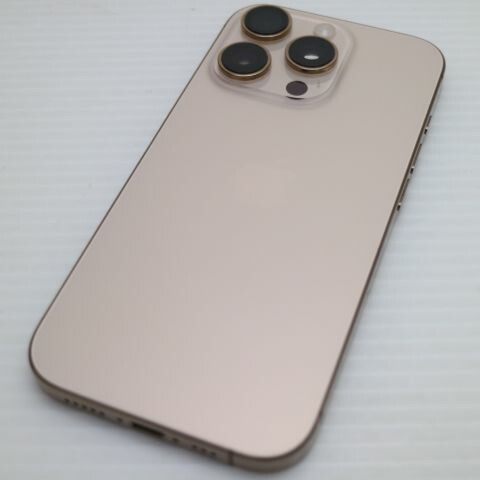 iPhone 16 Pro 512GB デザートチタニウム SIMフリー 中古 スマホ APPLE【新品同様】保証付き 赤ロム保証(サムネイル2枚目)