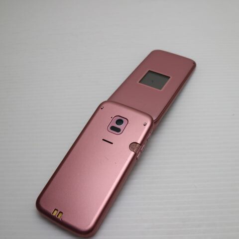 らくらくホン F-02J ピンク docomo 中古 ガラケー 富士通 白ロム【美品】保証付き 赤ロム保証(サムネイル2枚目)