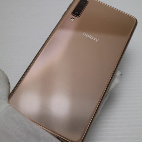 Galaxy A7 ゴールド SIMフリー 中古 スマホ 白ロム【美品】保証付き 赤ロム保証(サムネイル3枚目)