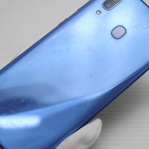 Galaxy A30 SCV43 ブルー au 中古 スマホ 白ロム【良品中古】保証付き 赤ロム保証(サムネイル3枚目)