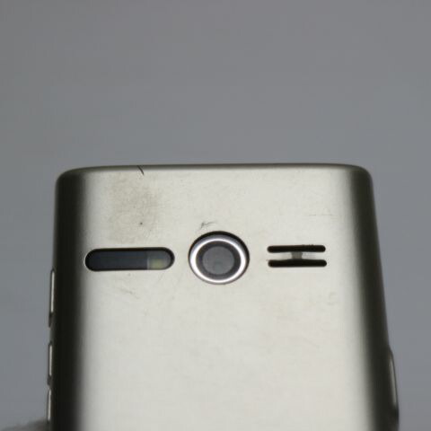 かんたんケータイ KYF36 ゴールド au 中古 ガラケー KYOCERA【ジャンク】(サムネイル3枚目)