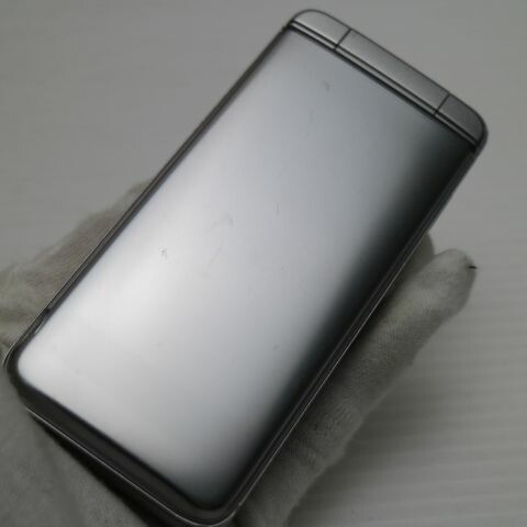 DIGNO ケータイ4 A202KC シルバー SoftBank 中古 ガラケー 京セラ【良品中古】保証付き 赤ロム保証(サムネイル2枚目)