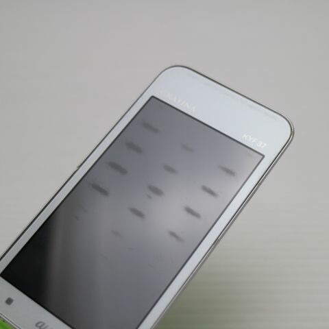 GRATINA かんたんケータイ KYF37 グリーン au 中古 GRATINA かんたんケータイ 白ロム ガラケー KYOCERA【良品中古】保証付き 赤ロム保証(サムネイル2枚目)