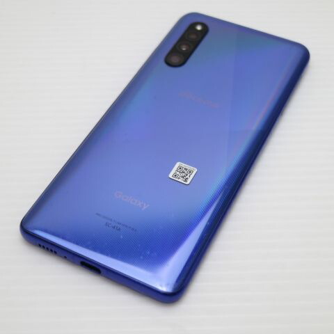Galaxy A41 SC-41A ブルー docomo 中古 スマホ 白ロム【美品】保証付き 赤ロム保証(サムネイル2枚目)