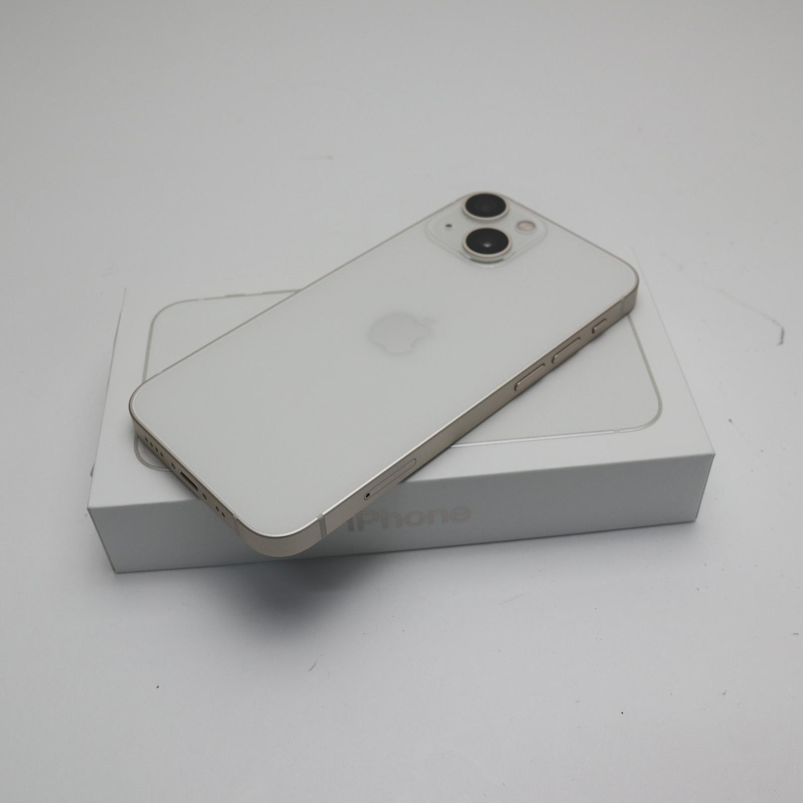 iPhone 13 mini 128GB スターライト SIMフリー 中古 白ロム【新品未使用】保証付き 赤ロム保証(サムネイル2枚目)