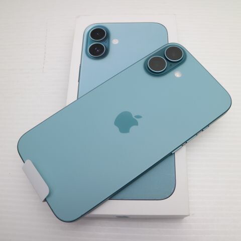 iPhone 16 Plus 128GB ティール SIMフリー 中古 スマホ APPLE【新品未使用】保証付き 赤ロム保証(サムネイル2枚目)