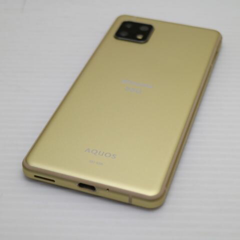 AQUOS sense 5G SH-53A イエローゴールド docomo 中古【超美品】保証付き 赤ロム保証(サムネイル2枚目)