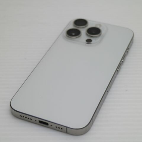 iPhone 15 Pro 256GB ホワイトチタニウム SIMフリー 中古 スマホ Apple【超美品】保証付き 赤ロム保証(サムネイル2枚目)