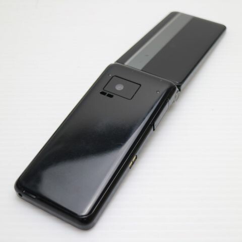 P-smart ケータイ P-01J ブラック docomo 中古 ガラケー Panasonic 白ロム【美品】保証付き 赤ロム保証(サムネイル2枚目)