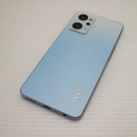 OPPO Reno7 A ブルー SIMフリー 中古 スマホ【新品同様】保証付き 赤ロム保証(サムネイル2枚目)