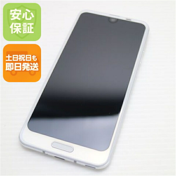 AQUOS R2 SH-03K ホワイト docomo 中古 スマホ スマホ 白ロム SHARP【新品同様】保証付き 赤ロム保証