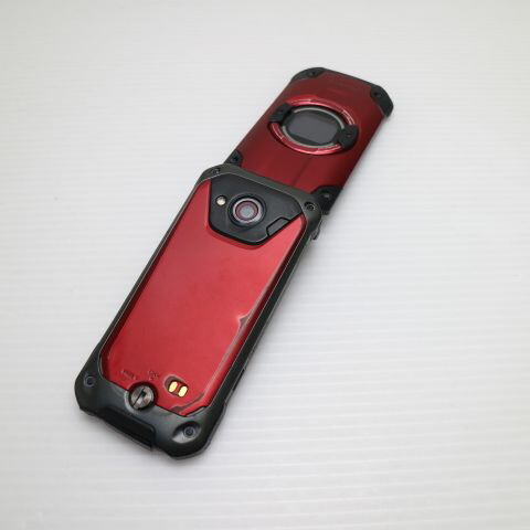 TORQUE X01 KYF33 レッド au 中古 ガラケー KYOCERA 白ロム【良品中古】保証付き 赤ロム保証(サムネイル2枚目)