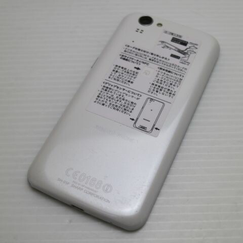 AQUOS PHONE ZETA SH-01F ホワイト docomo 中古 スマホ SHARP 白ロム【美品】保証付き 赤ロム保証(サムネイル2枚目)