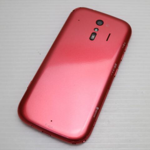 らくらくスマートフォン F-42A ピンク docomo 中古 スマホ 白ロム 富士通【新品同様】保証付き 赤ロム保証(サムネイル2枚目)