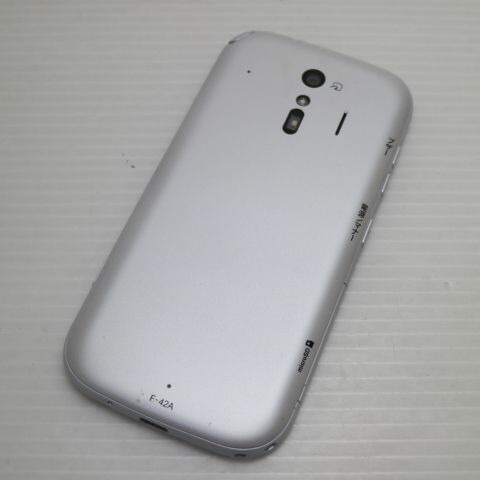 らくらくスマートフォン F-42A ホワイト docomo 中古 スマホ 白ロム 富士通【新品同様】保証付き 赤ロム保証(サムネイル2枚目)