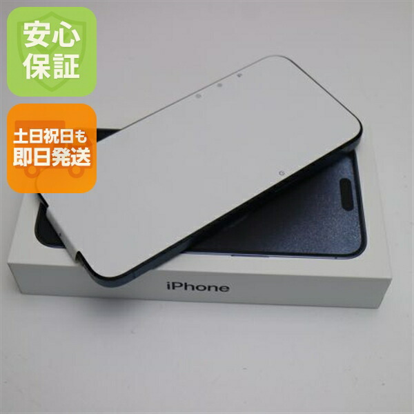 iPhone 15 Pro Max 256GB ブルーチタニウム SIMフリー 中古 スマホ Apple【新品未使用】保証付き 赤ロム保証