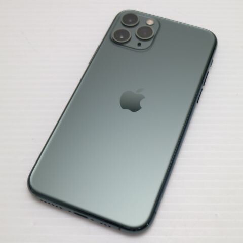 iPhone 11 Pro 64GB ミッドナイトグリーン SIMフリー 中古 スマホ 白ロム【新品同様】保証付き 赤ロム保証(サムネイル2枚目)
