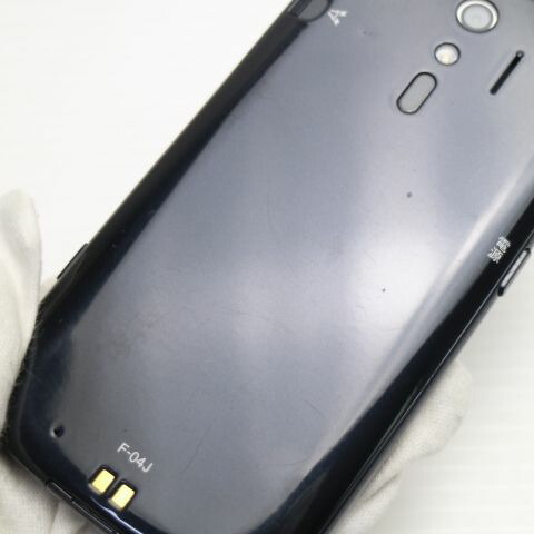 らくらくスマートフォン4 F-04J ブラック docomo 中古 スマホ 富士通 白ロム【美品】保証付き 赤ロム保証(サムネイル3枚目)