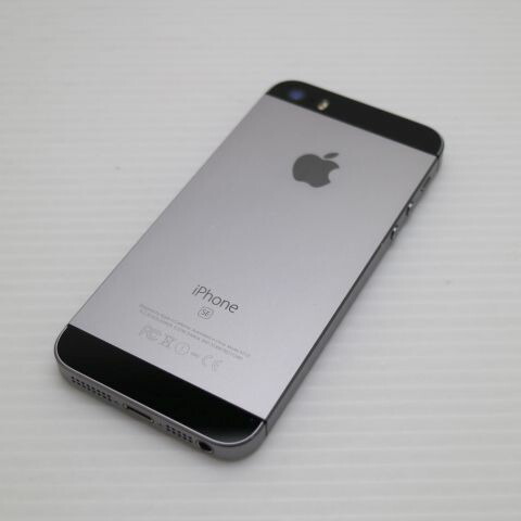 iPhone SE 16GB スペースグレイ SIMフリー 中古 スマホ Apple 白ロム【超美品】保証付き 赤ロム保証(サムネイル2枚目)