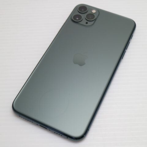 iPhone 11 Pro Max 64GB ミッドナイトグリーン SIMフリー 中古 スマホ 白ロム【美品】保証付き 赤ロム保証(サムネイル2枚目)