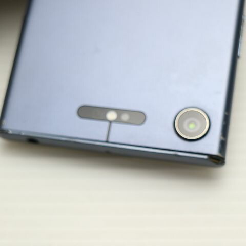Xperia XZ1 SO-01K ブルー docomo 中古 スマホ スマホ 白ロム SONY【良品中古】保証付き 赤ロム保証(サムネイル2枚目)