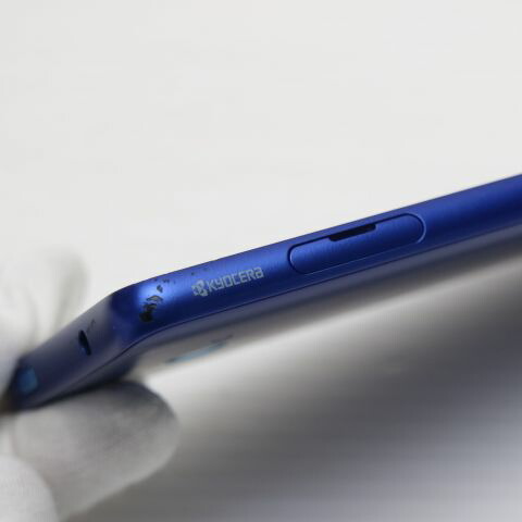 かんたんスマホ2＋ A201KC ブルー SoftBank 中古 スマホ 白ロム【美品】保証付き 赤ロム保証(サムネイル3枚目)