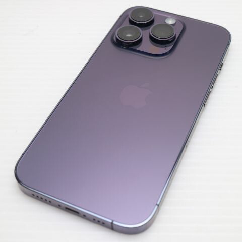 iPhone 14 Pro 128GB ディープパープル SIMフリー 中古 スマホ【超美品】保証付き 赤ロム保証(サムネイル2枚目)
