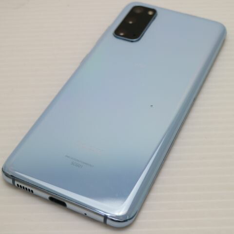 Galaxy S20 5G SCG01 クラウドブルー au 中古 スマホ 白ロム【超美品】保証付き 赤ロム保証(サムネイル2枚目)