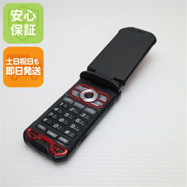 TORQUE X01 KYF33 レッド au 中古 ガラケー KYOCERA 白ロム【良品中古】保証付き 赤ロム保証