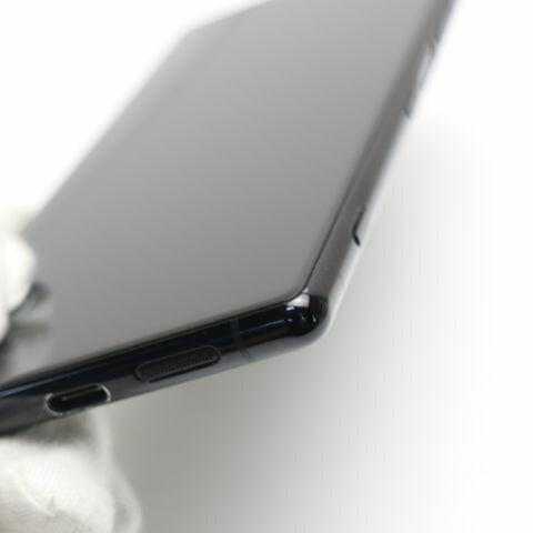 Xperia 1 SOV40 ブラック au 中古 スマホ 白ロム【超美品】保証付き 赤ロム保証(サムネイル3枚目)