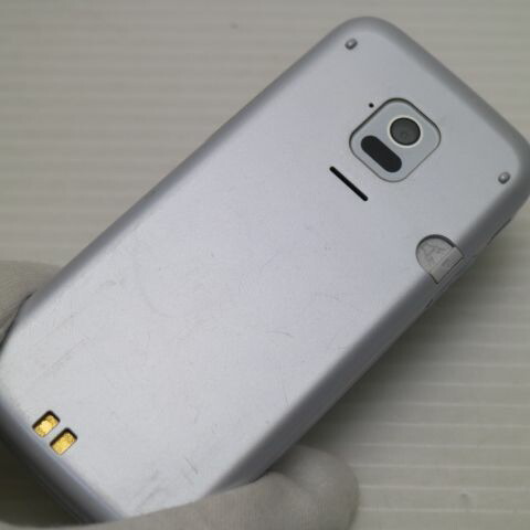 F-01M ホワイト docomo 中古 ガラケー 白ロム【美品】保証付き 赤ロム保証(サムネイル3枚目)