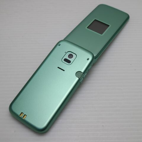 らくらくホン F-02J ミントグリーン docomo 中古 ガラケー 富士通 白ロム【新品同様】保証付き 赤ロム保証(サムネイル2枚目)