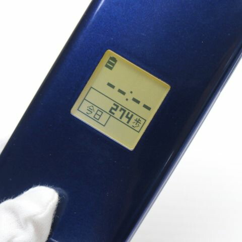 らくらくホン F-08C ネイビー docomo 中古 ガラケー FUJITSU 白ロム【美品】保証付き 赤ロム保証(サムネイル3枚目)