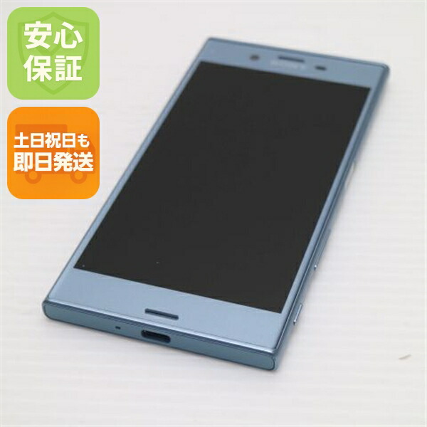 Xperia XZs SOV35 ブルー au 中古 スマホ SONY 白ロム【新品同様】保証付き 赤ロム保証