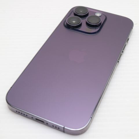 iPhone 14 Pro 128GB ディープパープル SIMフリー 中古 スマホ【超美品】保証付き 赤ロム保証(サムネイル2枚目)