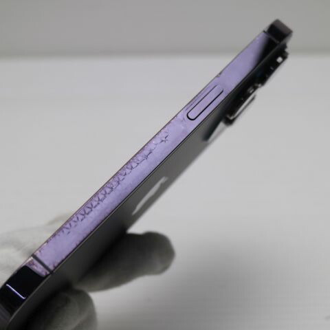 iPhone 14 Pro 128GB ディープパープル SIMフリー 中古 スマホ【超美品】保証付き 赤ロム保証(サムネイル3枚目)